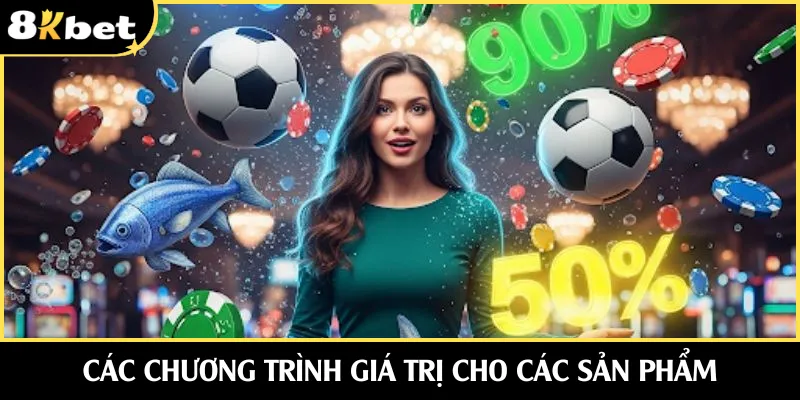 Các chương trình giá trị cho các sản phẩm